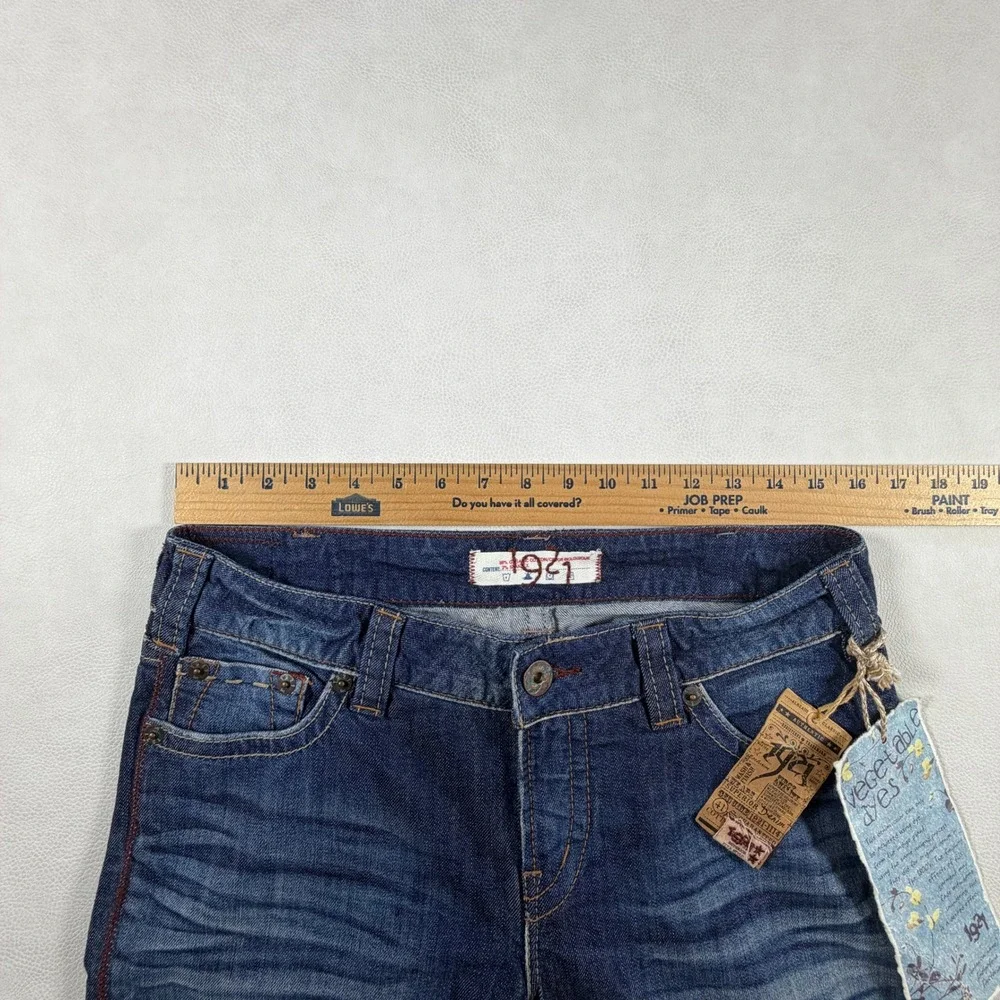 NWT 1921 Western Glove Works Bootcut Jeans Organic Cotton Womens 30x34